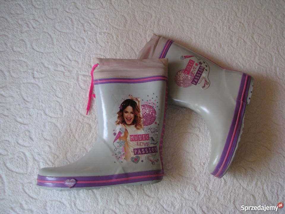 Kalosze gumowce Disney Violetta dziewczynki 35 Krapkowice