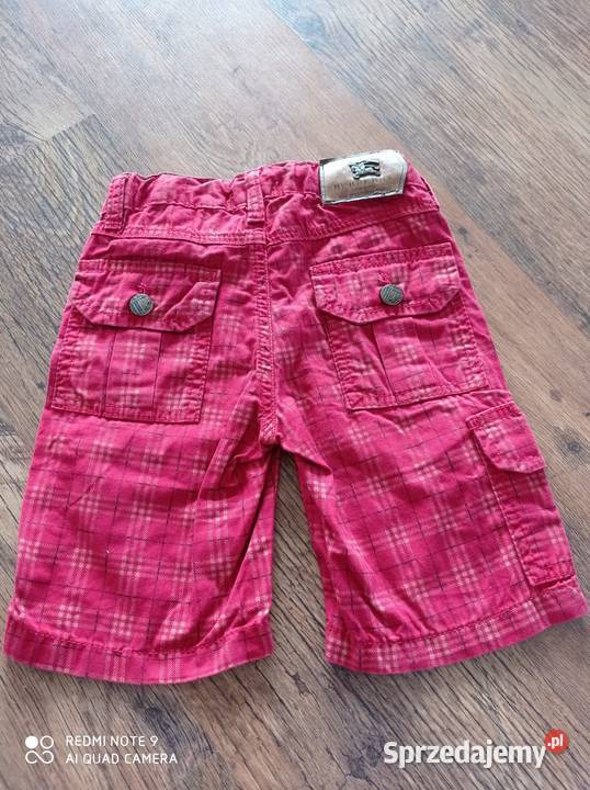 Spodenki BURBERRY Children 86 lubelskie Lubartów sprzedam