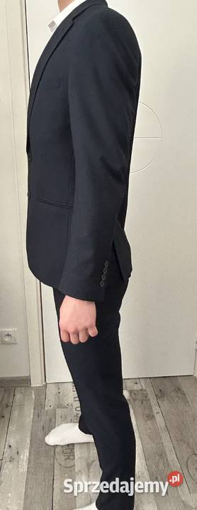 Garnitur granatowy PAWO Prestige model WIDNES Gdańsk sprzedam