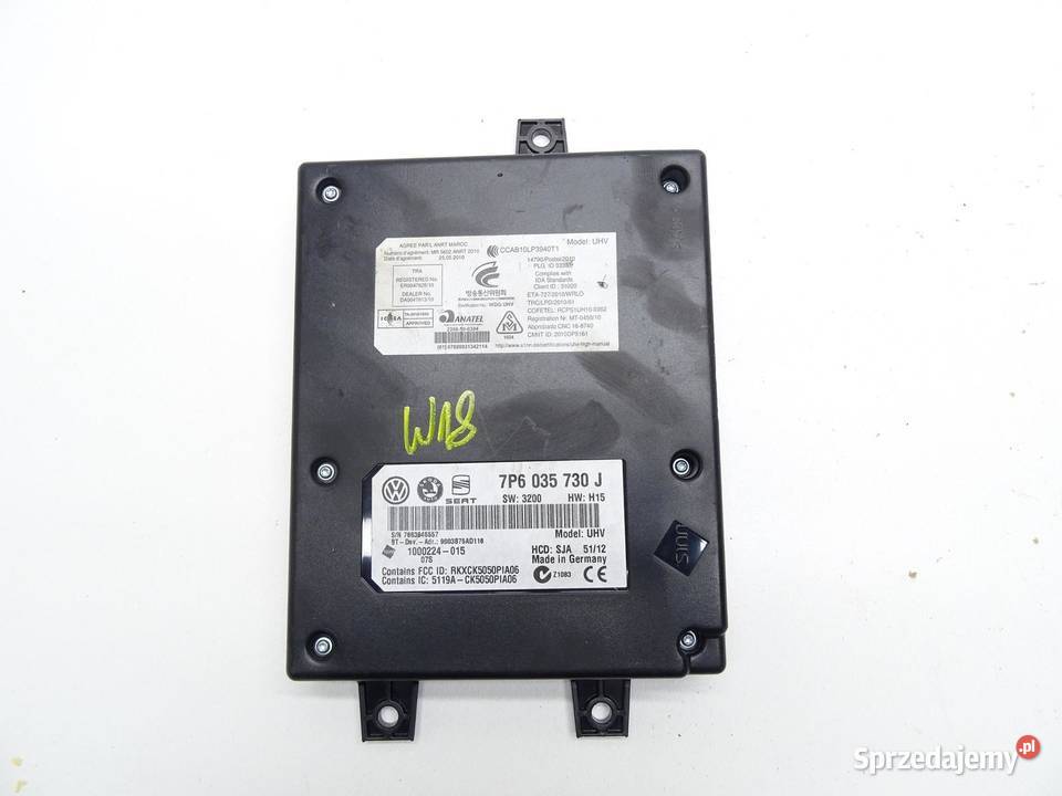 MODUŁ STEROWNIK BLUETOOTH 7P6035730J VW TIGUAN I