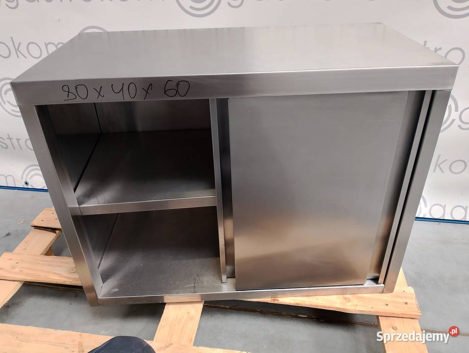 Szafka wisząca 80x40x60 drzwi przesuwne Wrocław