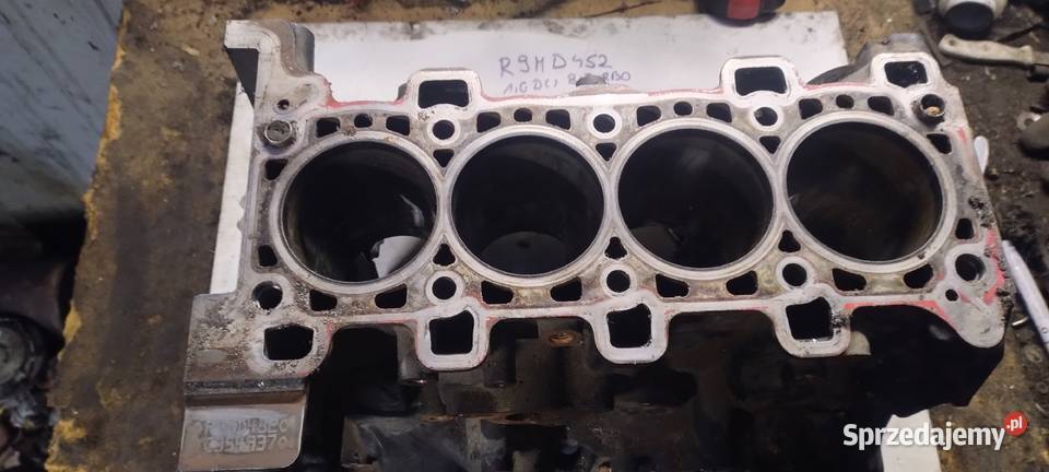 RENAULT TAFIC III 16DCI biturbo R9MD452 blok Kielce