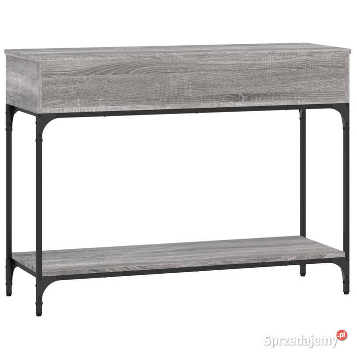 Stolik konsolowy szary dąb sonoma 100x345x75 Warszawa