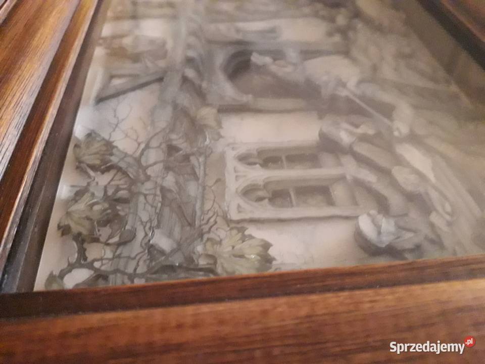 Obraz 3D Anton Pieck z sygnaturą Koło