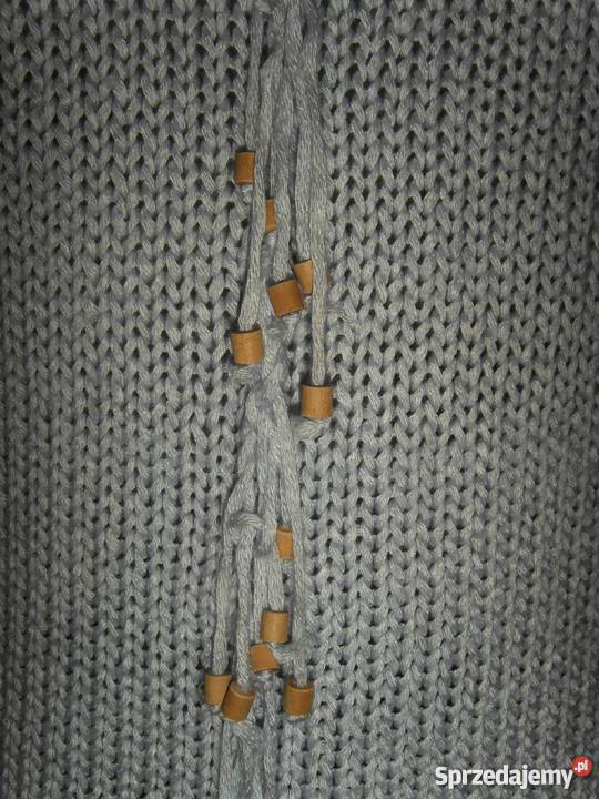 SWETEREK DAMSKI NIEBIESKI KORALIKI WROCŁAW Wrocław