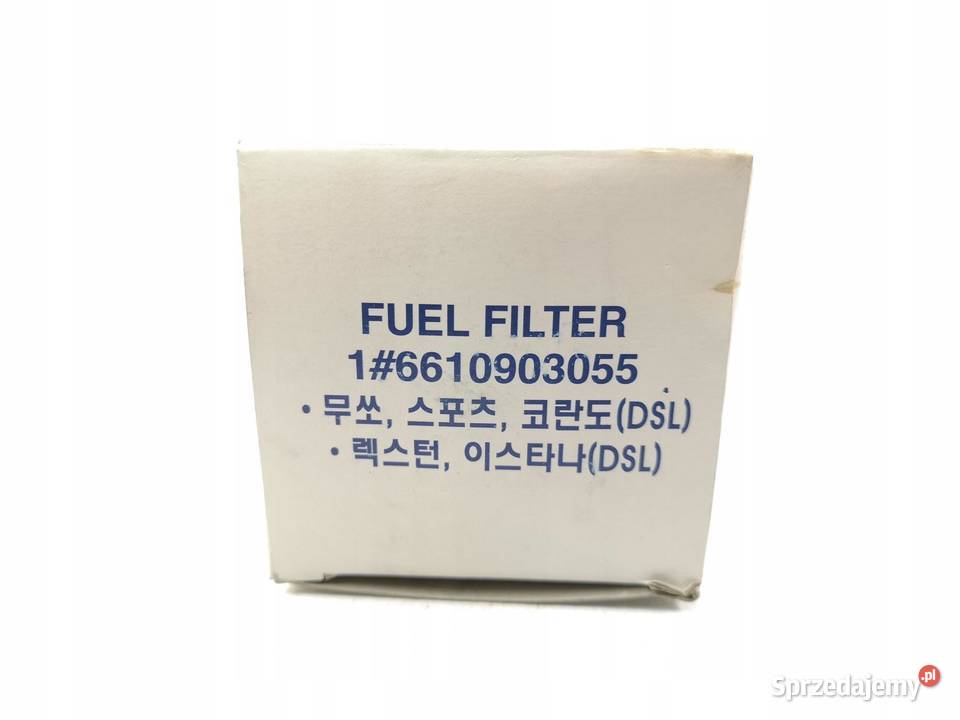 FILTR OLEJU SSANGYONG KORANDO II 29 TD 19982006 osobowe