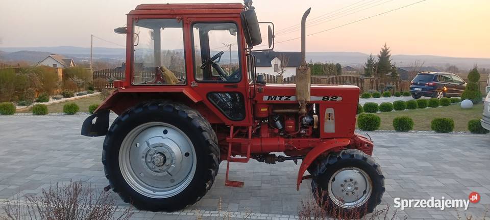 MTZ 82 Belarus 1999 przebieg 2800mtg 4x4 Bieliny sprzedam