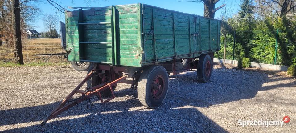 Przyczepa sztywna 16t Huta Szklana sprzedam