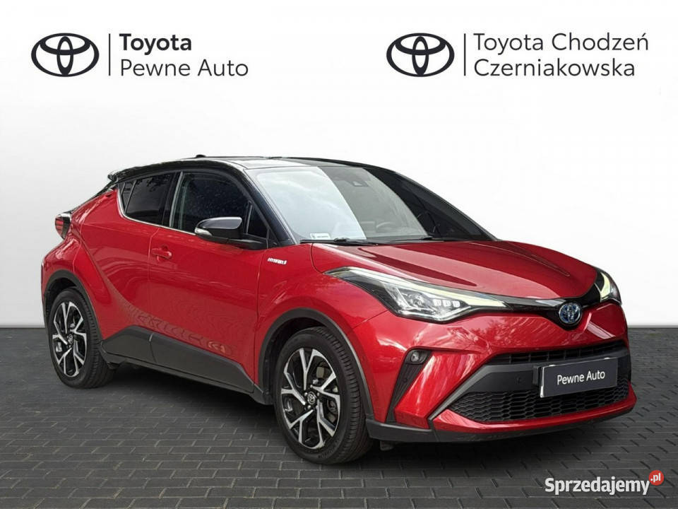 Toyota CHR 20 HSD SELECTION salon Polska przyciemniane szyby C-HR mazowieckie Warszawa
