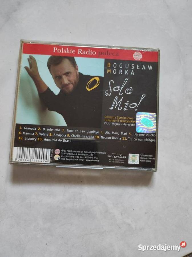 O Sole Mio Morka Bogusław CD z autografem nowa Kielce