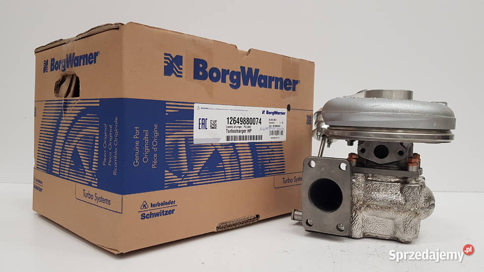 Nowa turbosprężarka BorgWarner KKK 12649880074 ciężarowe Turbosprężarki Siedlce
