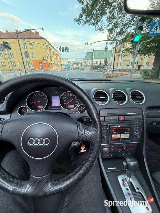 Audi A4 B6 Cabrio 18T Świeży przegląd niebieski