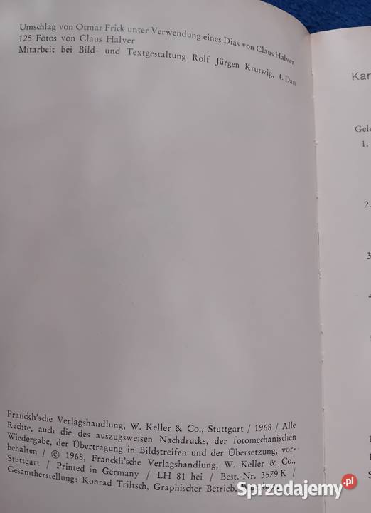 Alfred Hasemeier KarateSpitzenklasse Hoche wielkopolskie