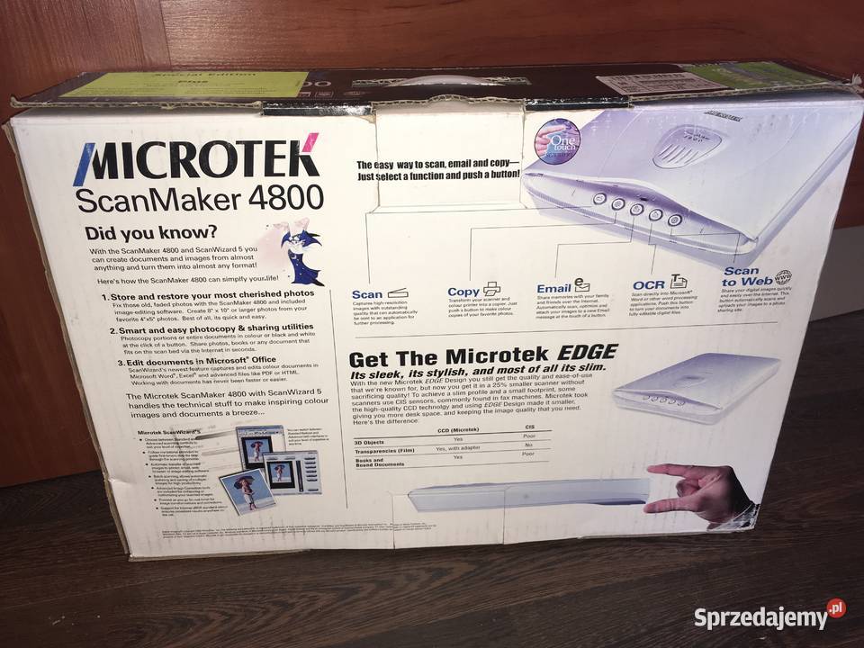 Skaner Microtek ScanMaker 4800 przystawka do Rzeszów
