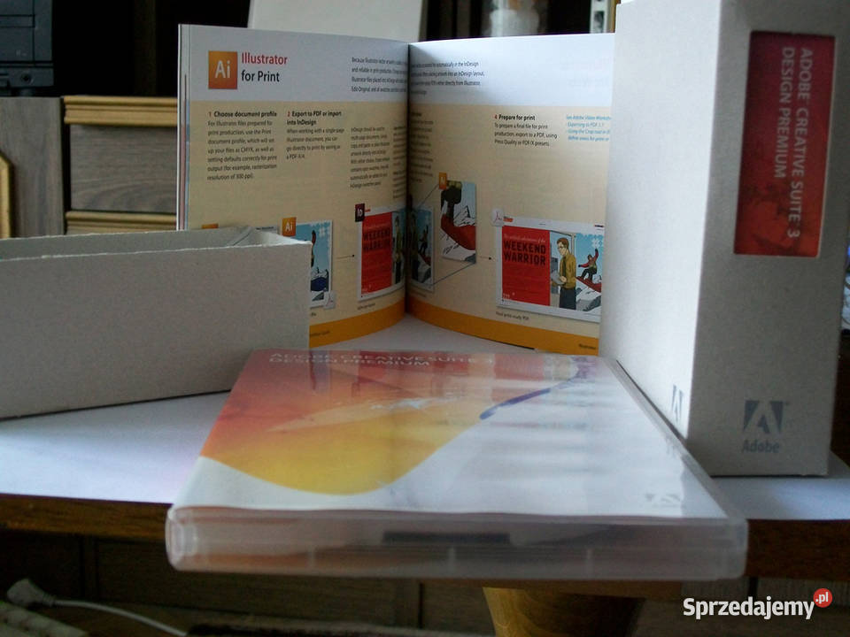 Adobe Creative Suite 3 Design Premium działa Brzeg