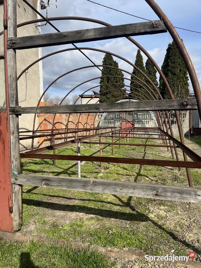 Szklarnia tunel foliowy solidna konstrukcja łódzkie Piątek