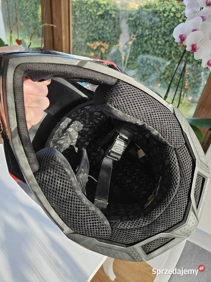 Kask Oneal dzieciecy rozmiar s gogle ochraniacze wielkopolskie Paproć