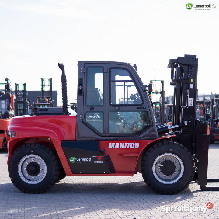 wózek widłowy MANITOU MI80D 8t diesel Zator