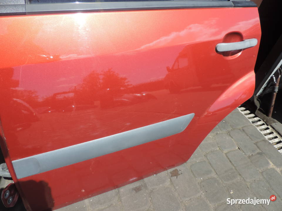 DRZWI LEWY TYŁ FORD FIESTA MK6 FL 5D KOLOR T5 Nowy Sącz sprzedam