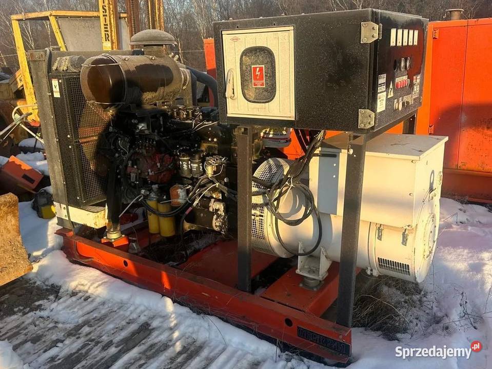 Agregat prądotwórczy RENAULT Diesel 275 kVA Filtry Tymowa
