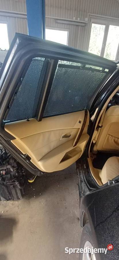 BMW e61 jasna skóra sportsitze MPAKIET roleta osobowe Łódź