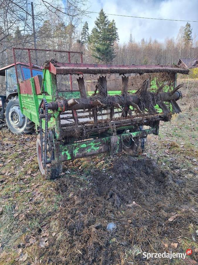 Rozrzutnik obornika 25t górski Brenna