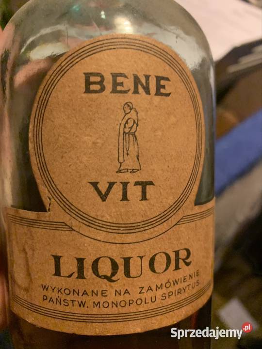 Butelka Bene Vit 50 lat likier śląskie Bielsko-Biała