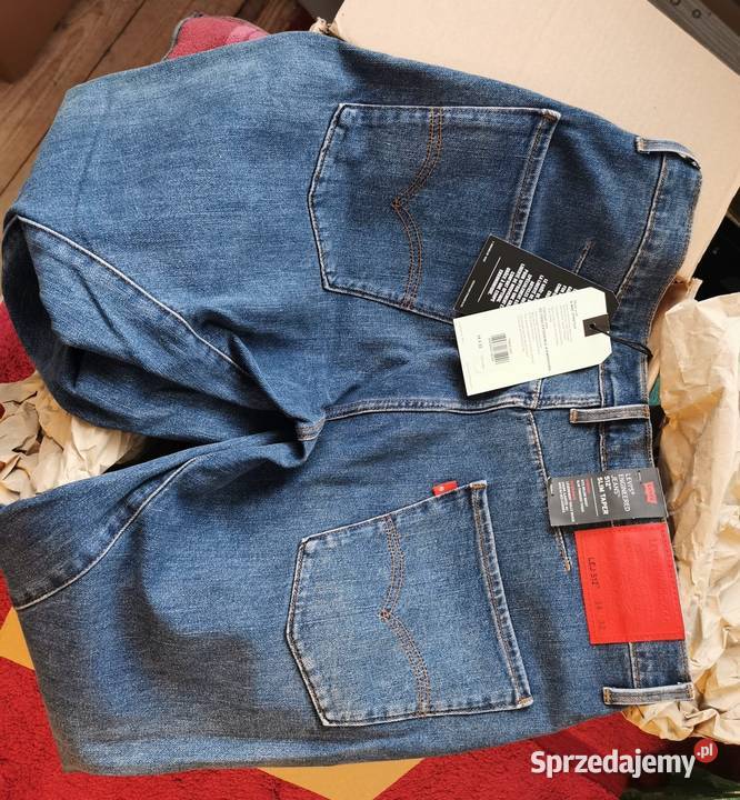 Levis 512 Slim Fit Taper W34 L32 Jeansy Super łódzkie Łódź