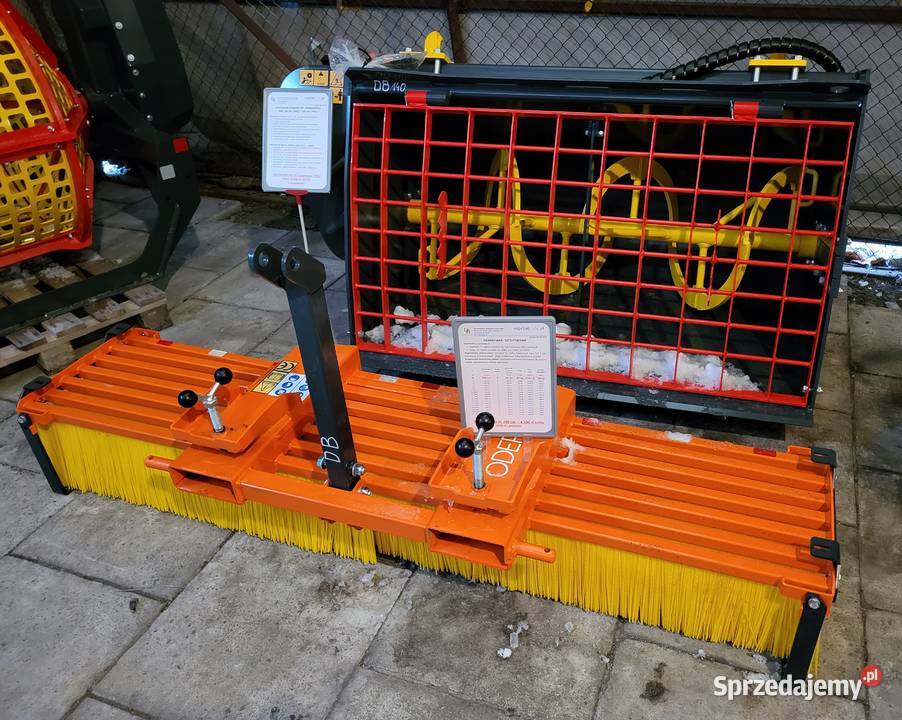 Zamiatarka szczotkowa ZL 200 z mocowaniem TUZ Opole