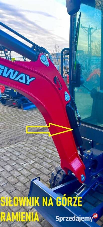 Nowa YAMA HA10 H12K Minikoparka JOISTICK Ramię Wrocław