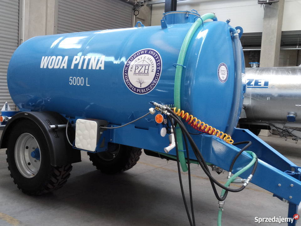 Zbiornik beczkowóz do wody pitnej 5000l