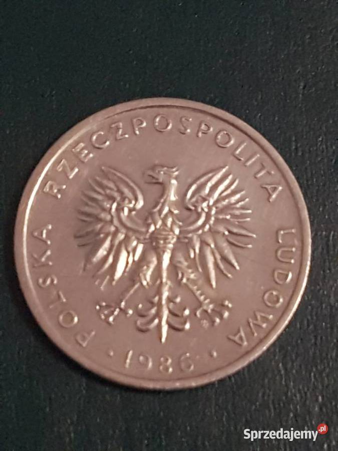 Moneta 20 1986 rzadkość Biała Podlaska