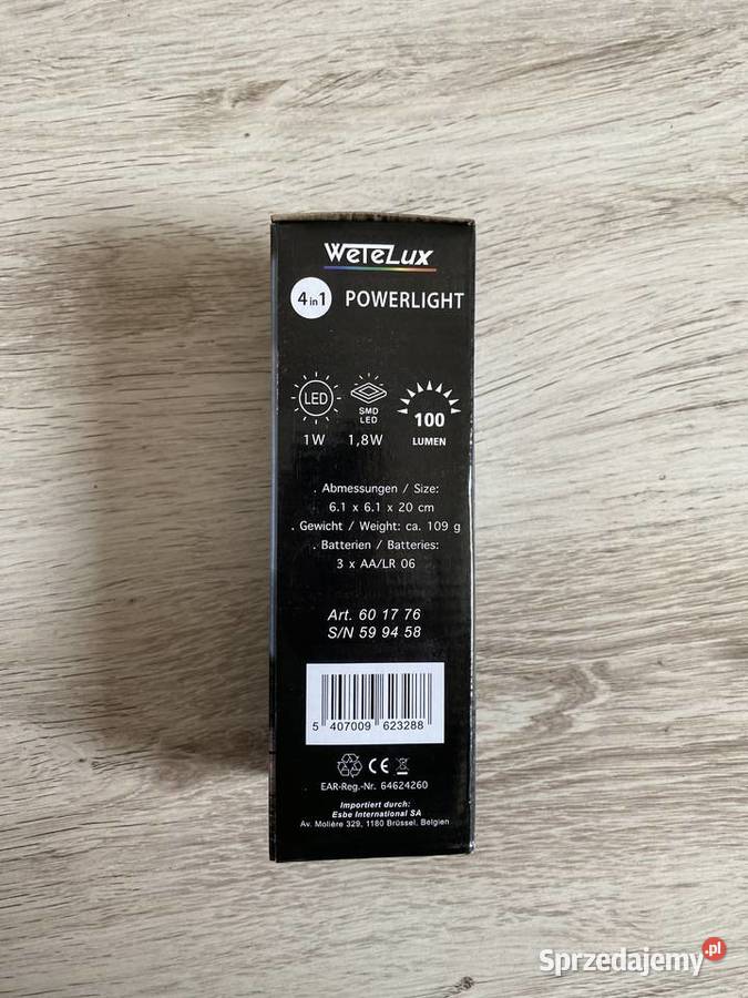 Latarka 4 in 1 WeteLux 100 lm