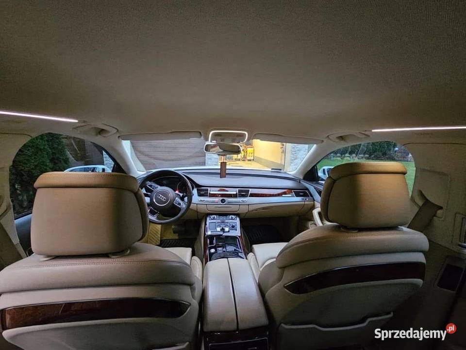 Audi A8 Dr V6 30 Diesel Quattro 2012 r dolnośląskie Oleśnica