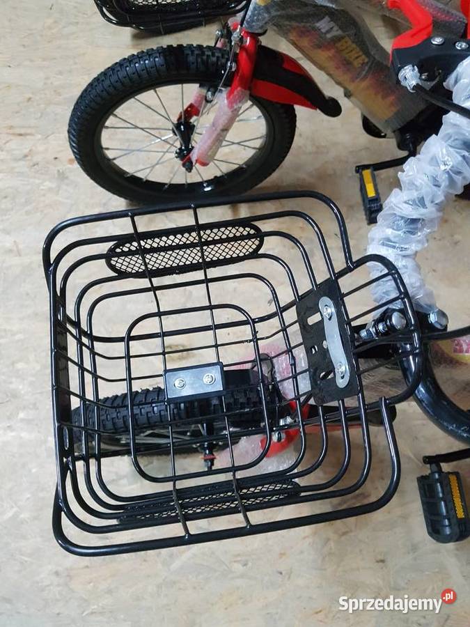 Rowerek my bike czerwono czarny 16 4 lata Głogowa