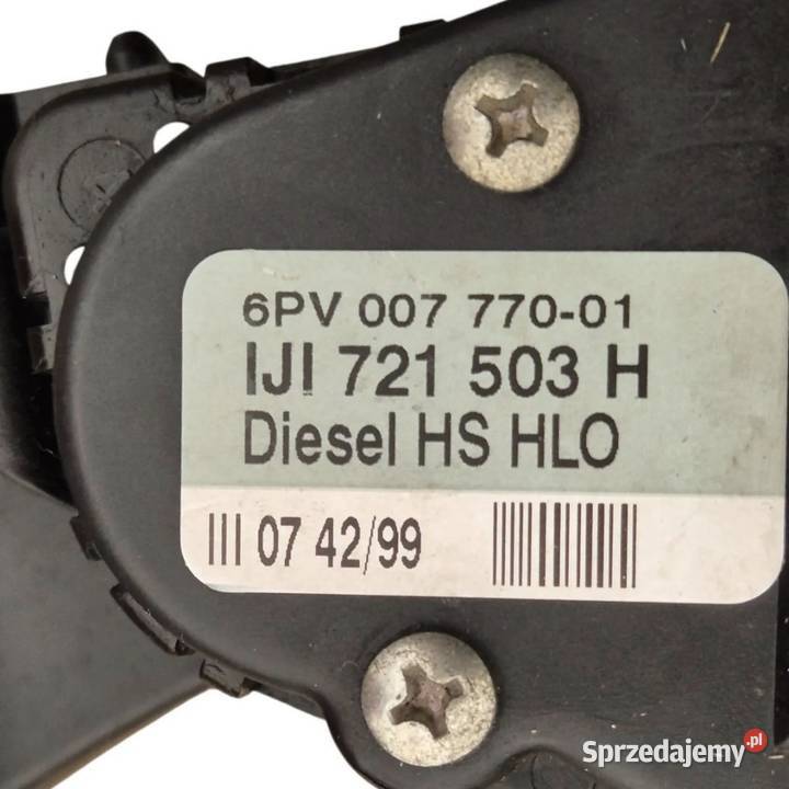 PEDAŁ GAZU GOLF IV BORA LEON I AUDI A3 8L osobowe Pedały świętokrzyskie Działoszyce