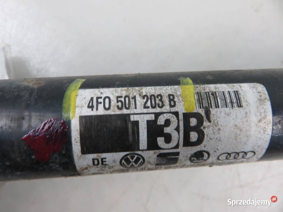 PÓŁOŚ PRAWA TYLNA AUDI A6 C6 30 TDI 4F0501203B małopolskie
