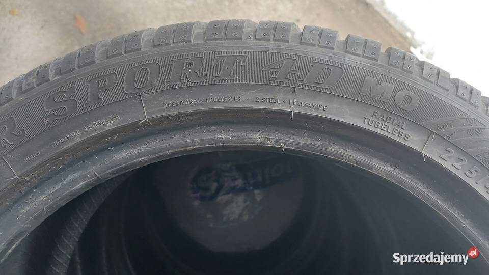 4 opony Michelin 22545 R 17 8mm 2021 śląskie Ogrodzieniec