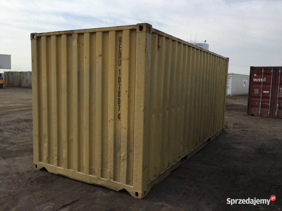 Kontener morski magazynowy budowlany 20DV 6 Częstochowa