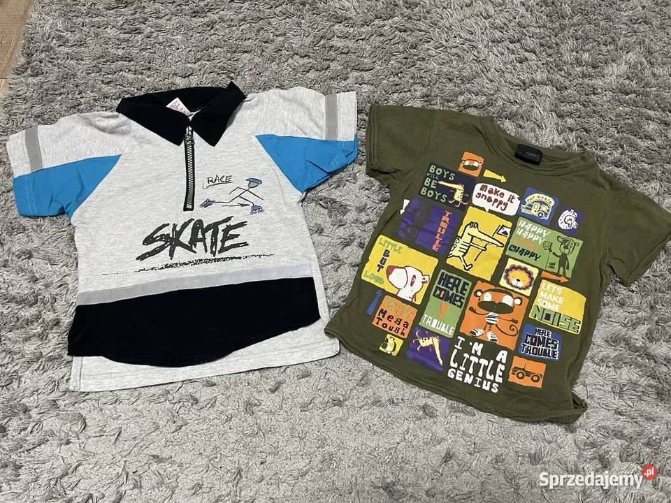 Bluzki 2 sztuki tshirty chłopca 92 Chełm