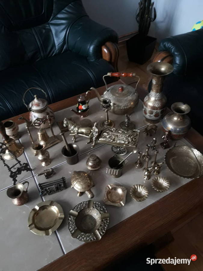 Stary ciężki modiądz kolekcjonerski Janów Lubelski