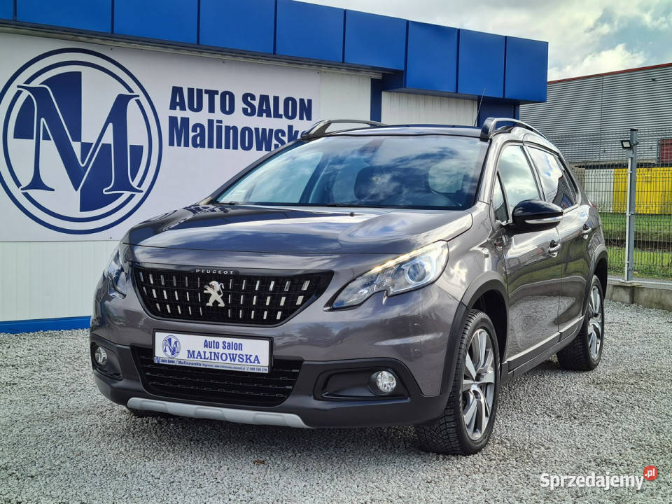 Peugeot 2008 GTLine SzklanyDach Navi PDC Grip bluetooth wielkopolskie