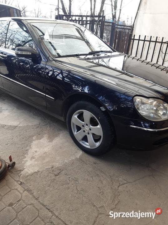 Mercedes S320CDI W220 2003r ogrzewanie postojowe mazowieckie Warszawa