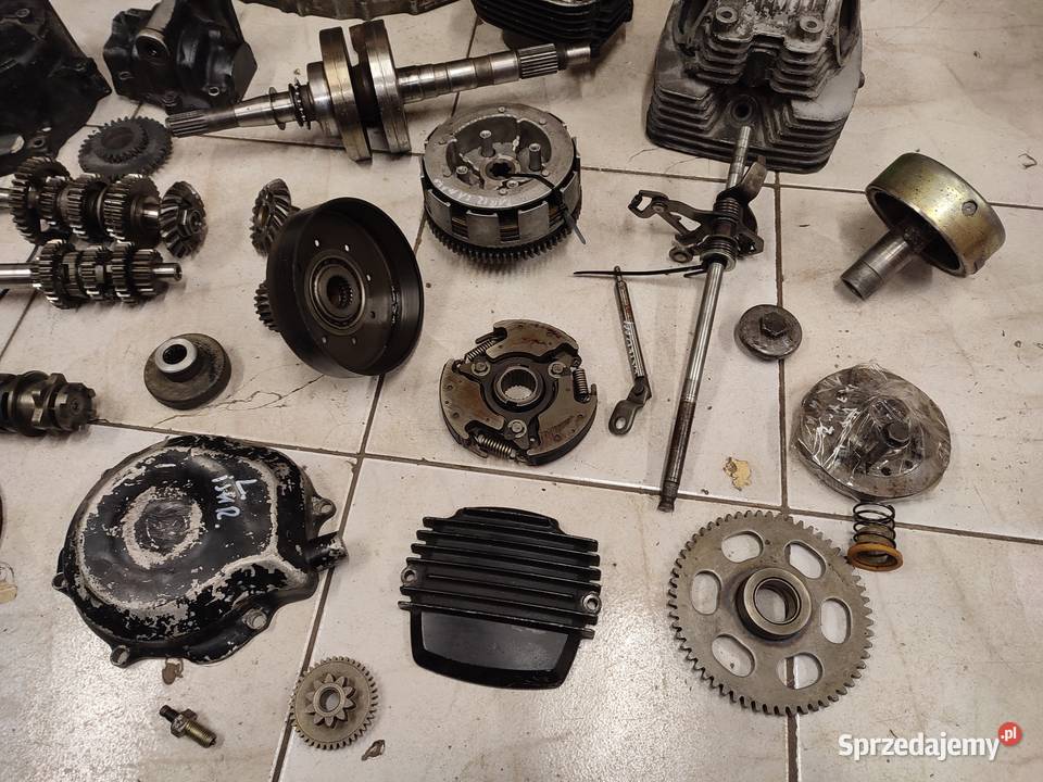 Yamaha YTM 200 silnik części TRI MOTO kapa wał Jelenia Góra