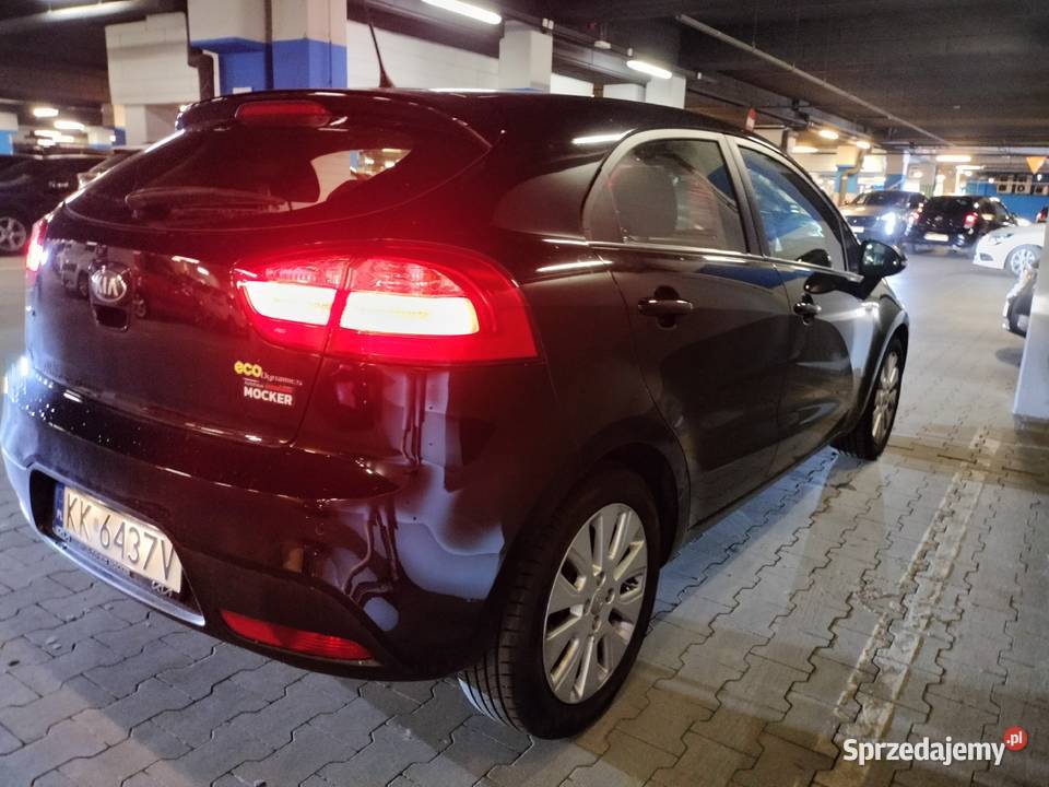 Kia Rio 12 Spirit serwis ASO czujnpark nieuszkodzony