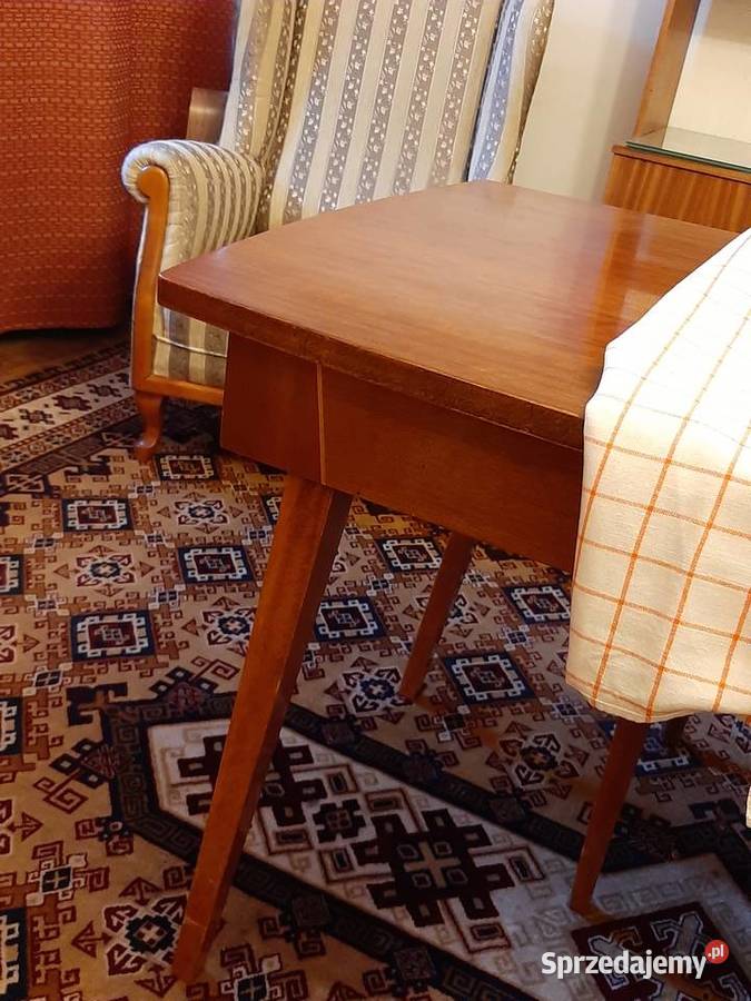 Komoda PRL miodowa Szafy, regały, półki