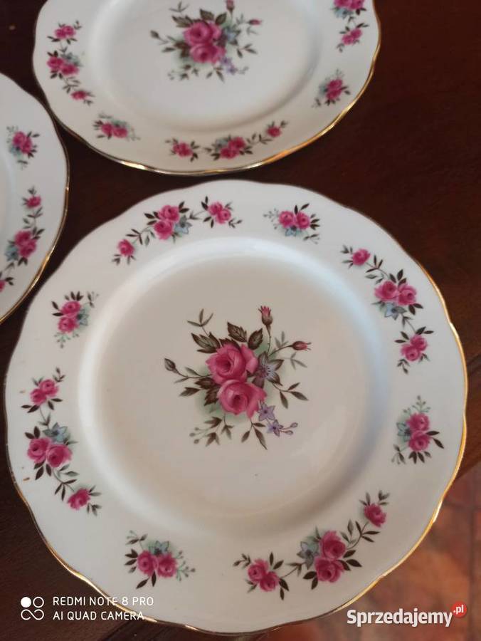 Filiżanka z talerzykiem deser Queen AnneMade in pomorskie sprzedam