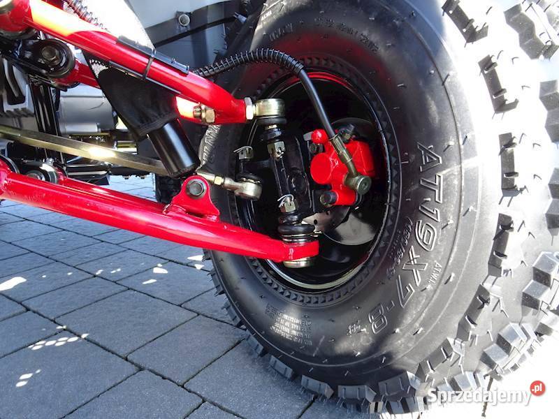 QUAD ASIX HUNTER 125 8 11 CZERWONY Pozostałe małopolskie