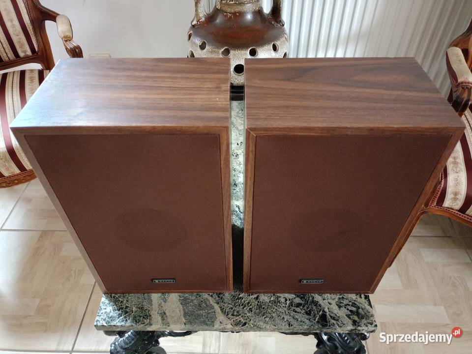 Zabytkowe Kolumny SANYO Japan Vintage Drawski Młyn