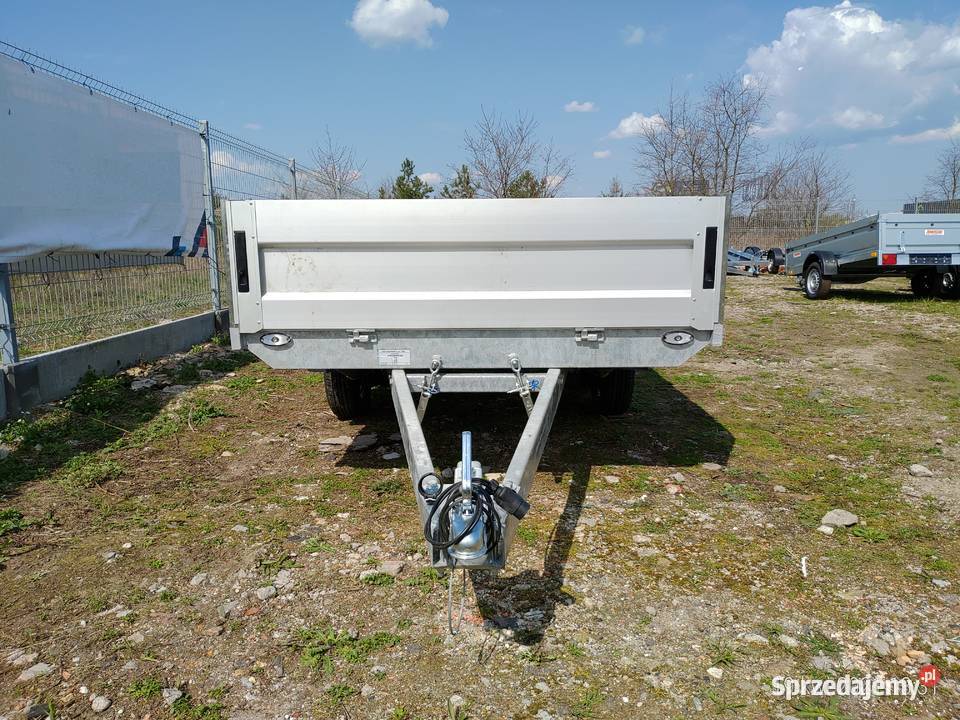 Przyczepka min pod ule przyczepa 300x150 alu towarowe Burtowe i plandeki Piła